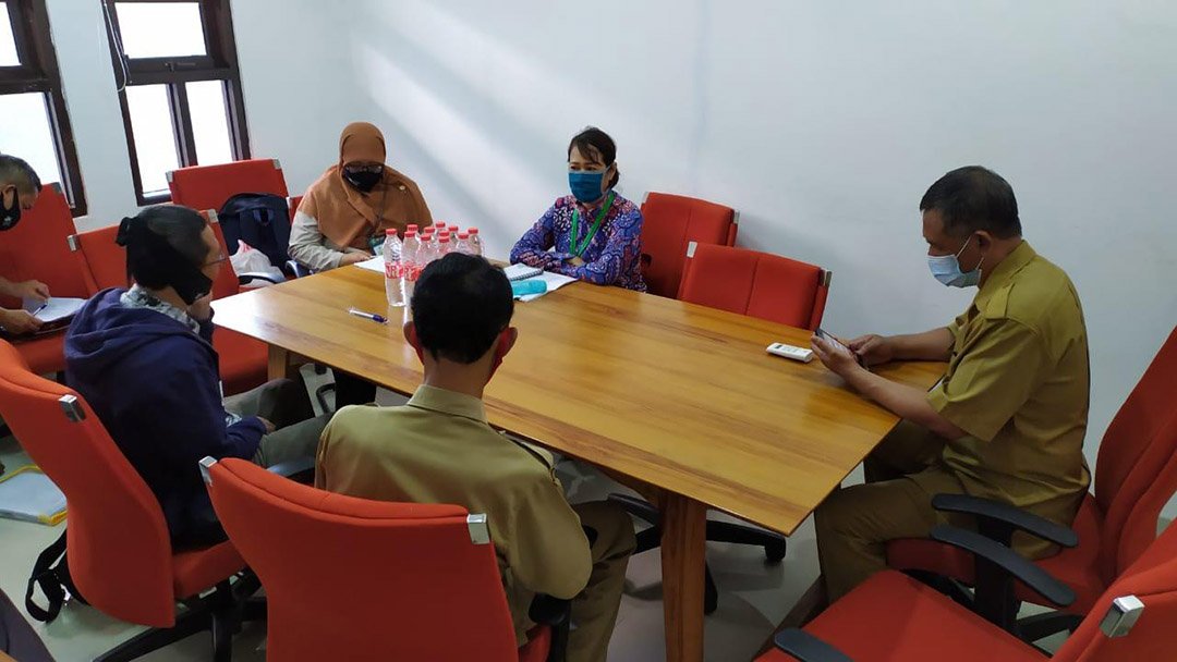 Rapat Koordinasi Dengan Dinas Kesehatan Kabupaten Sukabumi