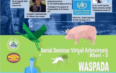 Serial Seminar Virtual Arbovirosis #Seri 2: Waspada Japanese Enchepalitis, Kamis 17 September 2020