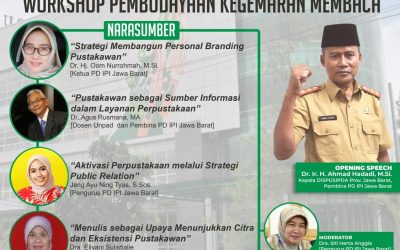 Webinar Peningkatan Kompetensi Pustakawan dan SDM Perpustakaan: Workshop Pembudayaan Kegemaran Membaca, 14 November 2020