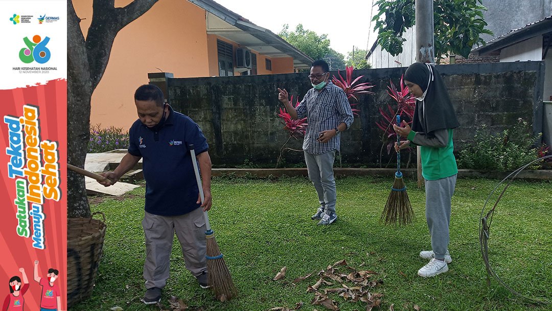 Kerja Bakti Untuk Satukan Tekad Menuju Indonesia Sehat