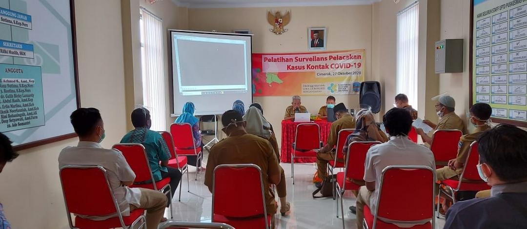 Pelatihan Surveilans Pelacakan Kasus Kontak Covid-19