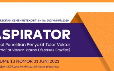 Terbit! Aspirator Jurnal Penelitian Tular Vektor Volume 13 Nomor 1 Juni 2021