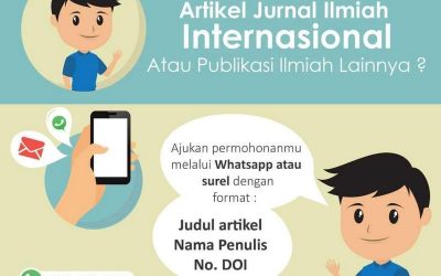 Membutuhkan Artikel Jurnal Ilmiah Internasional atau Publikasi Ilmiah Lainnya?