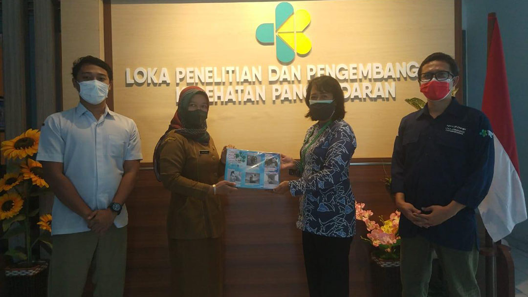 Serah Terima Sarana Edukasi dan Promosi Kesehatan Untuk Penaggulangan Covid-19