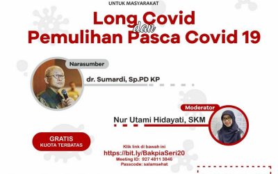 Bincang Asyik Pilihan Anda (Bakpia) Seri 20: Long Covid & Pemulihan Pasca Covid, Jumat 6 Agustus 2021