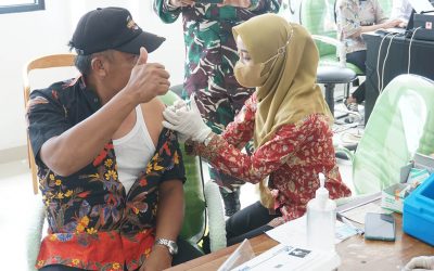 Semangat Mengikuti Vaksinasi Covid-19
