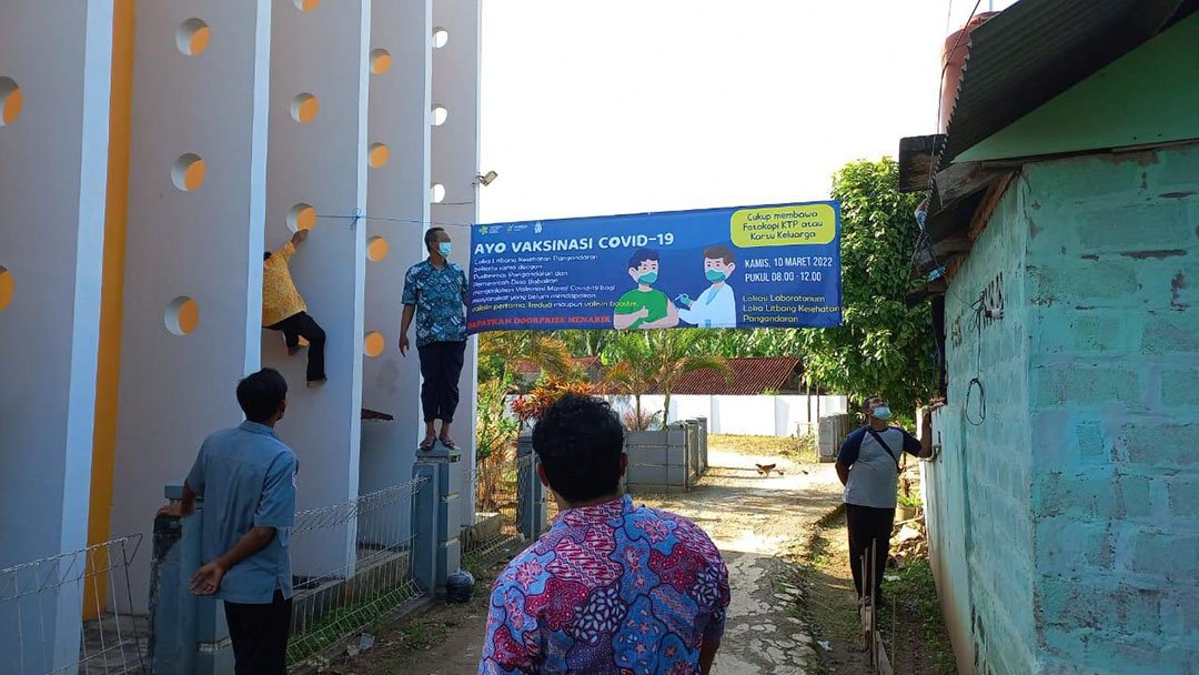 Persiapan Kegiatan Vaksinasi Covid-19 di Loka Litbangkes Pangandaran