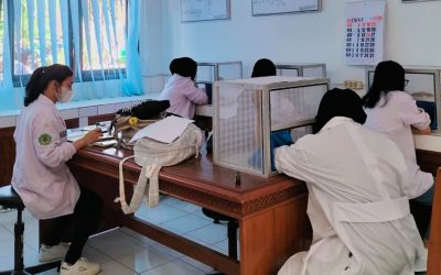 Uji Repelen di Laboratorium Loka Litbang Kesehatan Pangandaran