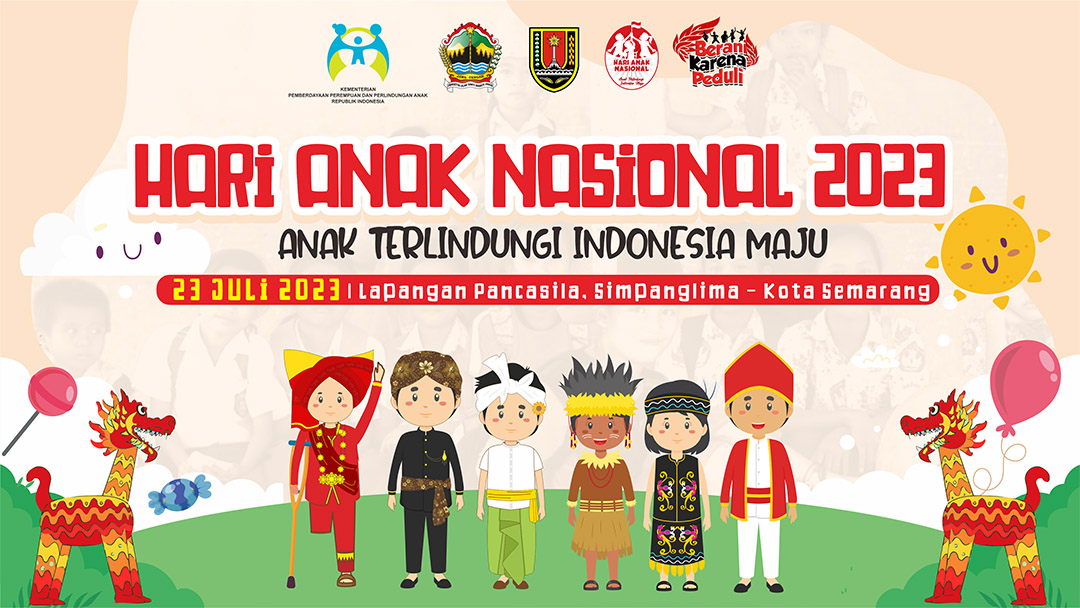 Selamat Hari Anak Nasional 2023, Anak Terlindungi, Indonesia Maju